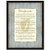 Footprints Wood Frame Plaque with Easel