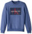 Calvin Klein Mens Monogram Logo Crew Neck Sweatshirt Gray Blue Large