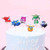 24 Pcs Super Wings Jett Airplane Cupcake Toppers Party Favors for Birthday Baby Shower Decorations