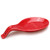 Red Ceramic Spoon Rest Cute Coffee Spoon Rest Kitchen Utensil Rest Funny Spoon Rest Teaspoon Holder for Stove
