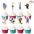 Zootopia Cake Topper  Lifenjoy 24pcs Happy Birthday Cupcake Toppers for Kids Birthday Party Supplies