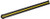 Alvin 98/ENG Black Aluminum Triangular Scale (12" Engineer)