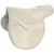 Intrepid International Shaped Quilted Double Back All Purpose Saddle Pad White