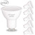 Comzler GU10 LED Bulbs 6W 50W Equivalent GU10 Base Halogen Replacement Bulb 5000K Daylight 120° 120V?550Lm Notdimmable Track Lighting Indoor Recessed Cans Pack of 6 5000K