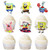 SpongeBob SquarePants Cupcake Toppers Set Themed Birthday Baby Shower Supplies 24pcs