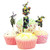Teenage Mutant Ninja Turtles 24 pcs Cake Topper Cupcake Toppers for Birthday Decorations