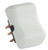 JR Products 13005 White DPDT OnOffOn Momentary Switch