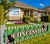 Large Football Concessions Banner Football Themed Birthday Baby Shower Party Sign Decoration Game Day Sports Super Bowl Sunday Party Decorations Football Concessions Party Photo Backdrop Indoor Outdoor 98 x 16 feet