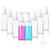 Spray Bottles 2oz50ml Clear Empty Fine Mist Plastic Mini Travel Bottle Set Small Refillable Liquid Containers with 1pcs Funnels