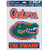WinCraft NCAA University Florida Gators MultiUse Decal 3 Fan Pack Team Colors 55 x 775 Inch Sheet