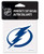 WinCraft NHL Tampa Bay Lightning 4x4 Inch Color Outdoor Vinyl Decal