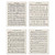 Religious Christian Hymns  Set of 4 8 inches x 10 inches Photo Prints  Gospel Sheet Music Photos