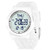 Beeasy Womens Digital Watch Waterproof with Stopwatch Alarm Countdown Timer Dual Time 1224 Hours Thin Digital Wrist Watches for Women White
