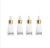 4PCS 15ml Transparent Glass Empty Travel Refillable Sample Dropper Bottle Vial Jar Empty Eye Dropper Cosmetic Bottle Container for Perfume Essential Oil 15ml