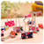 Pack of 24 Binder Clips Lovely Cute Printing Style Metal Paper Clips Clamps Pack of 2420mm