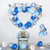 Blue Balloon Theme Garland Arch Kit  120pcs Blue White Silver and Blue Confetti Latex Balloons for Baby Shower Wedding Birthday Party Graduation Party Backdrop Background Decoration Blue Balloon Theme Garland Arch Kit  120pcs Blue White Silver and Blue Confetti Latex Balloons for Baby Shower Wedding Birthday Party Graduation Party Backdrop Background Decoration