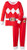 Intimo Boys Toddler Mighty Morphin Red Ranger Pajama Set 3T