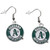 MLB Oakland Athletics Circle Logo Dangler Earrings