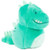 HMK Zip Along Dinosaur Stuffed Animal