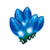 Holiday Time 25 Ultra Bright LED Blue C9 Lights