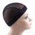 Rismale Hair Black Wig Caps For Making Wig Spandex Net Elastic Dome Cap Glueless Wig Caps Breathable Mesh Cap Weaving Elastic Nylon