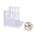 Bread Slicer Sandwich Loaf Bread Cutter Machine Plastic Toast Slicer Cutting Guide Foldable Bagel Bread Slice Cutter Mold
