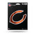 NFL Rico Industries Die Cut Metallic Sticker Chicago Bears