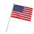 Xipuhele Hold a Small 55by82 inch Stick American Flag in a Pack of 50 Sticks for Patriotic Parties Independence Day Parties Memorial Day Veterans Day Patriotic Parties etca