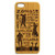 iMakeTheCase Zombie Attack Case for iPhone 5 iPhone 5S or iPhone SE 2016 EcoFriendly Bamboo Wood Cover  Apocolypse Dead Walking Monster