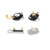 ApplianPar 3387134 3977767 Dryer Cycling Thermostat & 3977393 3392519 Thermal Fuse for Whirlpool & Kenmore Dryer 3399693 WP3977767VP PS345113 AP6008325 WP3977393