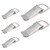 Sydien 5Pcs Large Stainless Steel Spring Loaded Toggle Latch Catch Hasp Cabinet Box Lock