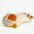 KRISPHILY Very Soft Plush Cat Hugging Pillow Stuffed Animals Kitten Kitty Toys Baby Gifts Brown
