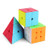 Roxenda Speed Cube Set, Stickerless Magic Cube Set of 2x2x2 3x3x3 Pyramid Frosted Puzzle Cube