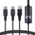 KOSDA USB Cable Converter, Professional Piano Keyboard to PC/Laptop/Mac MIDI Adapter Cord for Home Music Studio-6.5Ft (Y001