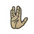 Spock Vulcan Salute Meme Embroidered Iron on sew on Patch Hat Deco Pin Live Long and Prosper
