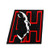 335 Alfred Hitchcock Face Logo Embroidered Iron on and sew on Patch Horror
