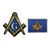 Freemason Masonic Square and Compass Embroidered Iron on Patch Milspec SWAT Badge