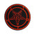 Baphomet Red Satanic 666 Pentagram Devil Venom Embroidered Iron on sew on Patch