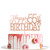 Rose Gold Glitter Happy 55th Birthday Cake Topper  Hello 55  Cheers to 55 Years Party Decoration