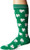 K Bell Mens Classics Novelty Crew Socks Shamrocks Green Shoe Size 612