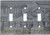 Art Plates - Architecture Switch Plate - Triple Toggle