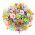 600800 PCS Mixed Color Resin Buttons 2 and 4 Holes Round Craft Buttons for Sewing DIY CraftsChildrens Manual Button Painting