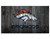 MIAUEN Denver Broncos Poster Wall Decor Canvas Art Prints Picture Framed Sports Football Home Decoration Living Room Bedroom Game Room Paintings Ready to Hang28Wx16H