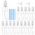 Spray Bottle 32oz100ml Clear Empty Fine Mist Plastic Mini Travel Bottle SetPortable Refillable Makeup Clear Sprayer Bottle with Fine Mist Sprayer 15Pack