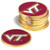 LinksWalker NCAA Virginia Tech Hokies - 12 Pack Ball Markers