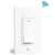 Smart Light Switch Single Pole ZHENREN 24Ghz WiFi Wall Switch Compatible with Alexa Google Assistant and IFTTT Support APP Remote Control Voice Control Countdown and Schedule Timer No Hub Required
