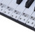 Piano Key Stickers Removable Keyboard Note Decals for 49 61 76 88 Key Keyboards