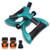 WILTEEXS Garden Sprinkler 3 Nozzles Lawn Sprinklers 360°Automatic Rotating Water Sprinkler System Adjustable Outdoor Automatic Sprinklers Lawn Irrigation System