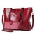 Purses and Handbags for Women Large Shoulder Tote Satchel Purse Work Bags with Matching Wallet Red