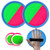 LamourLove Velcro Balls and Catch Game Paddle Toss and Catch Ball Set Velcro Catch Ball Set Velcro Paddle Ball Catch Set Sticky Balls for Kids Beach Paddle Ball Game Toys with 2 Paddles 2 Balls